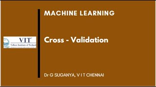 Cross Validation | Machine Learning