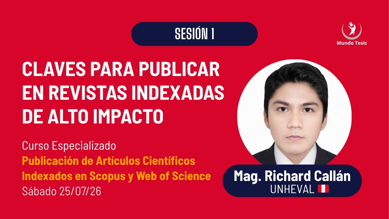 Sesión 1. Claves para publicar en revistas indexadas de… — Transcript