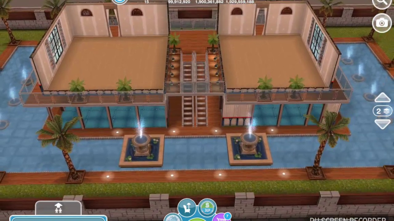 Updating my Beach House getaway. (House on stilts) The Sims Freeplay