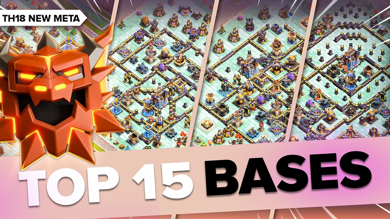 Top 15 TH18 Legend League Bases for 2026 | BEST TH18 Legend Base Layouts