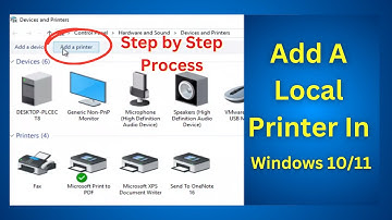 Een lokale printer toevoegen in Windows 10 11