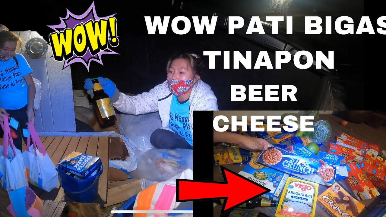 DUMPSTER DIVING WOW ANG MAMAHAL NG TINAPON NILANG PAGKAIN NGAYUN MAY BIGAS BEER AT MAMAHALIN CHEESE