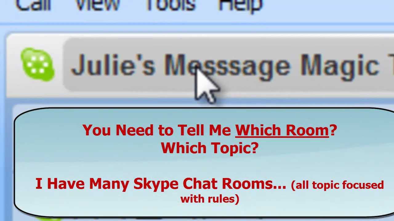 skype chat room online