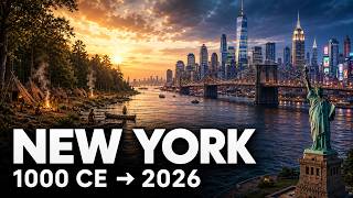 Evolution of New York | Fixed-Camera Timelapse: 400 Years of Manhattan Island