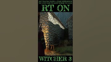 Witcher 3 | Ray tracing ON vs OFF #3