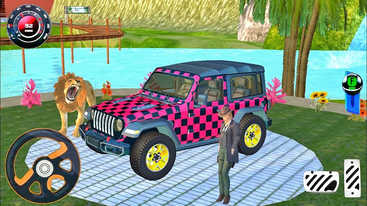 Offroad Jeep Driving Simulator 3D | 4x4 Car Driver Master - New Jeep Games 2025 Android Gameplay