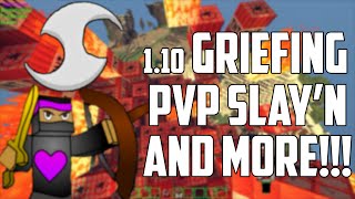 Minecraft - 1.10 Griefing + PvP'n - SkillClient (OptiFine) Minecraft Hacked Client - WiZARD HAX