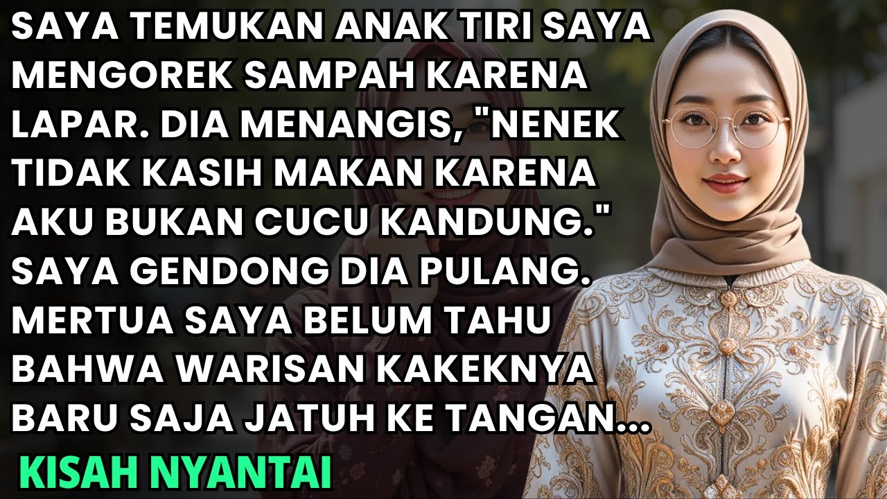 ANAK TIRIKU MAKAN SISA DI TONG SAMPAH, NENEK BILANG AKU HARAM—DARAHKU MENDIDIH
