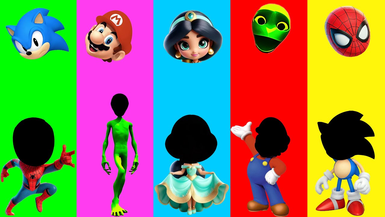 Wrong eyes👀 NEW EPISODES/ cocomelon x Rocky & BabyBoss Puzzle Wrong HeadsEYE PUZZLE WORLD #