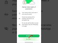 whatsapp chat backup encrypted safety setting #tech #whatsapp #viralshorts #trending #telugu