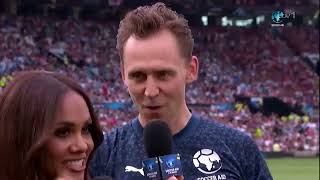 Soccer Aid 2023 - Tom Hiddleston interview 2/1