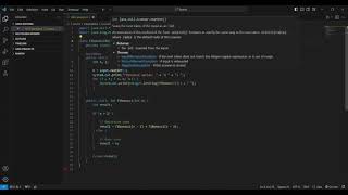 PROGRAM JAVA FIBONACCI REKURSIVE