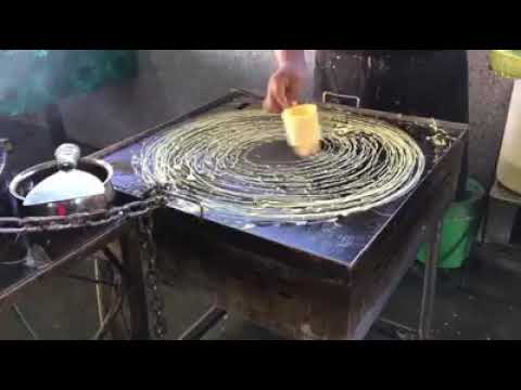 Cara buat roti jala paling mudah - YouTube