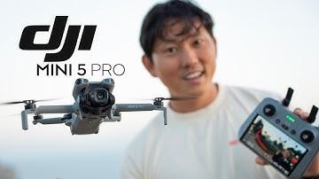 DJI MINI 5 PRO | Tiny Drone Gets a Big Camera! 50MP 4k120 1" Sensor