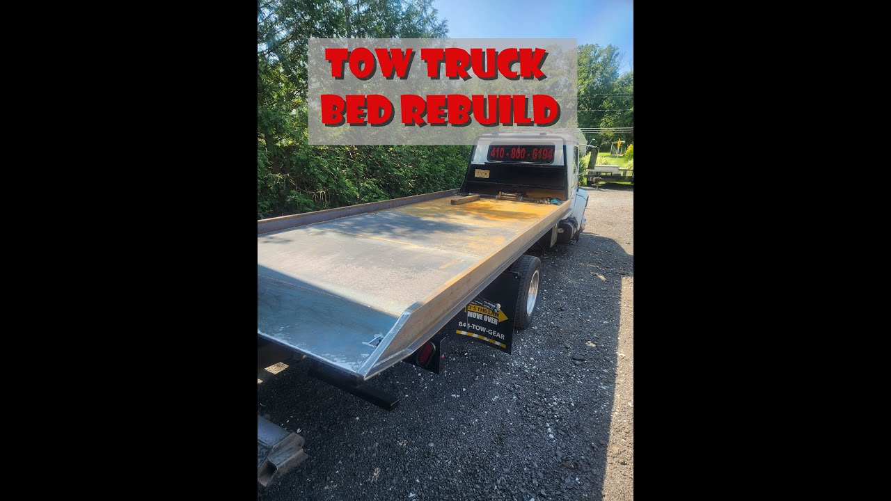 Building a tow truck bed in about 30 minutes! YouTube