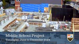 Middle School Project Timelapse June - December 2024