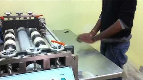 How to Make Office File on V Grooving I File Making Machine I 3s Graphic Solutions