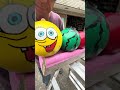 A magnificent, genius marble run race with a rainbow!15