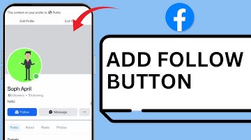 How to Add Follow Button on Facebook Profile in Mobile