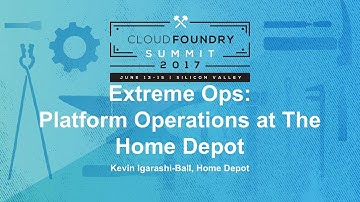 Extreme Ops: Platform Operations at The Home Depot
