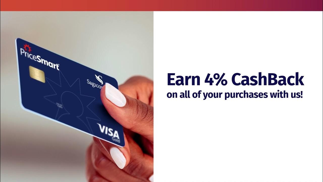PriceSmart Visa Gold Credit Card YouTube