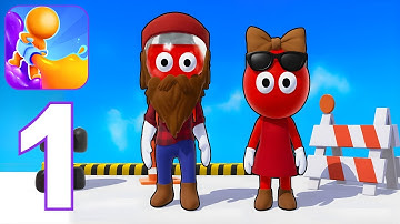 Dye Hard Color War - Gameplay Walkthrough Part 1 (iOS, Android)