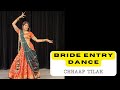 Bride Entry Dance/ Chaap TILAK/Rahul Vaidya/ MITALI&#39;S DANCE/EASY DANCE/ Bride Haldi Dance/ Sangeet