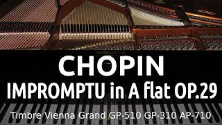Impromptu in A flat major, Op. 29 - Frédéric Chopin - Piano Bösendorfer Vienna Grand