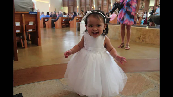 Audrey Clare Baptism and First Birthday