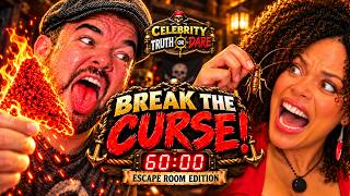 Brad Williams Ate the WORLD’S HOTTEST CHIP in a CURSED Escape Room! | Celebrity Truth or Dare