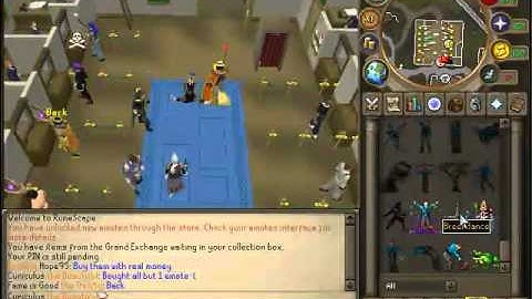 Runescape Update - Solomans Shop - Emotes and home teleport animation