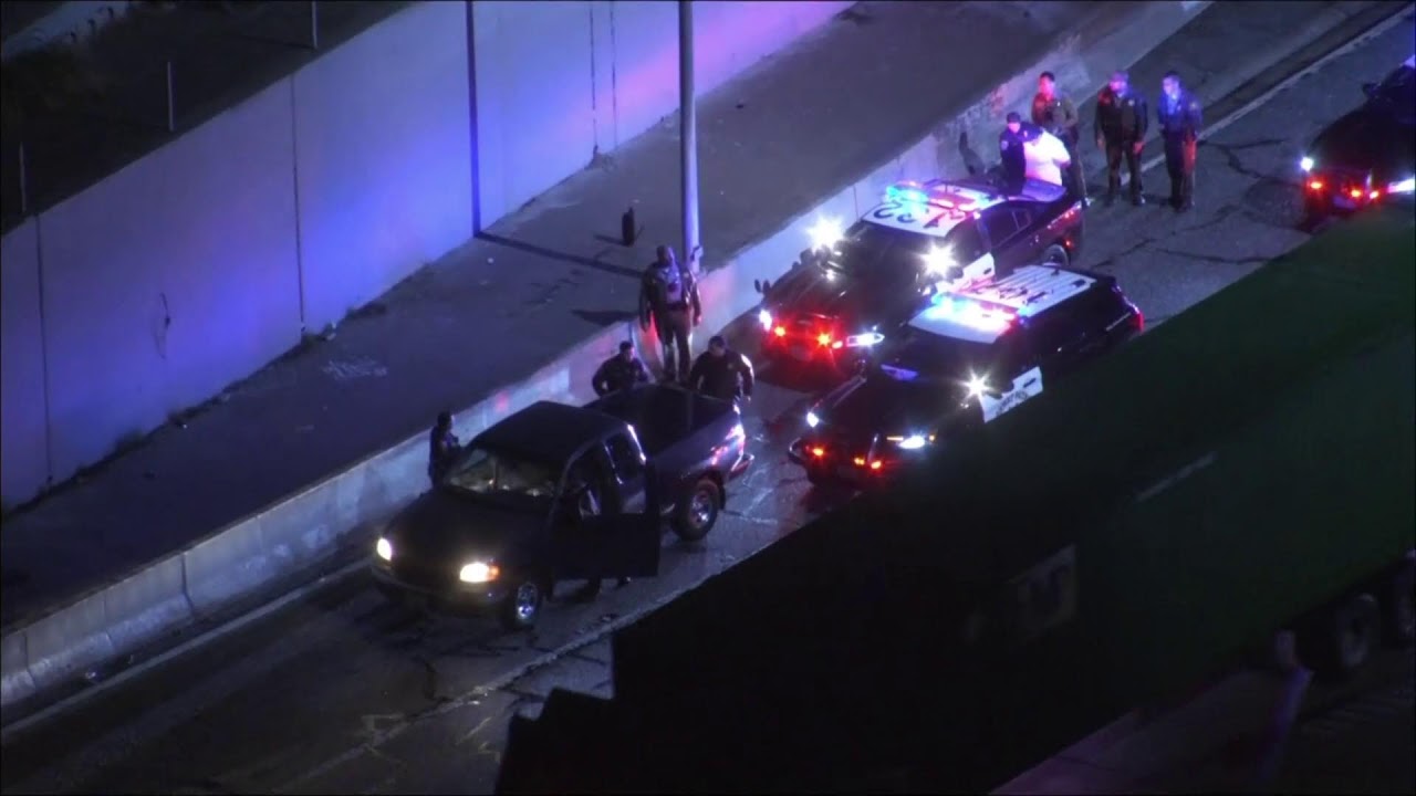 Live Police Chase in L.A