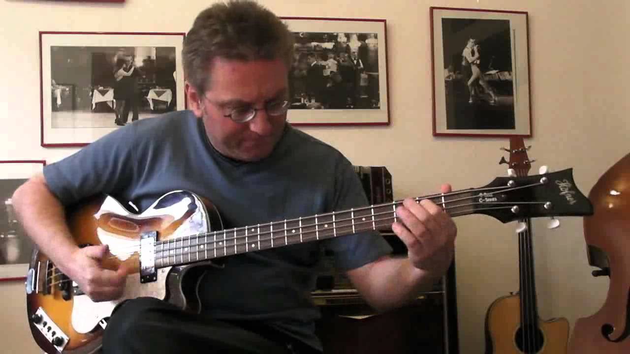 Too much Talking (Slap bass solo on Hoefner Ignition Club Bass) YouTube