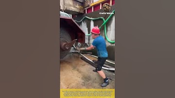 Sawblade granite block cutting machine: heavy duty blade setup for granite cutter