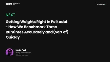 Sub0 Online: Getting Weights Right in Polkadot