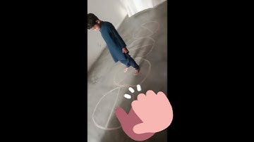 whole body control #activities #simple tape activity #enhance gross motor skills #reactionvideos