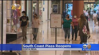 South Coast Plaza reopens for indoor shoppers - Los Angeles Times