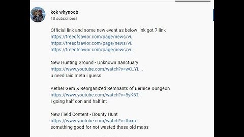 Tree of savior BIG BIG updated the goddess patch ! 23 24 august 2021