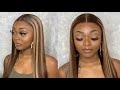 Highlight Wig Ft. Julia Hair 😍 | Drugstore Makeup Look WOC 😍 |