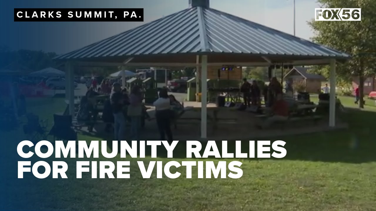 Community rallies at Hillside Park to support family after devastating ...