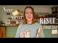 A slow new year reset