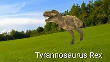 T-Rex Walking Animation