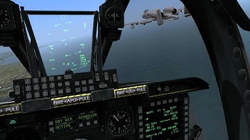 DCS: A-10C - Rob has a birdstrike.