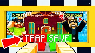 Trap OR Save Escape in Minecraft...