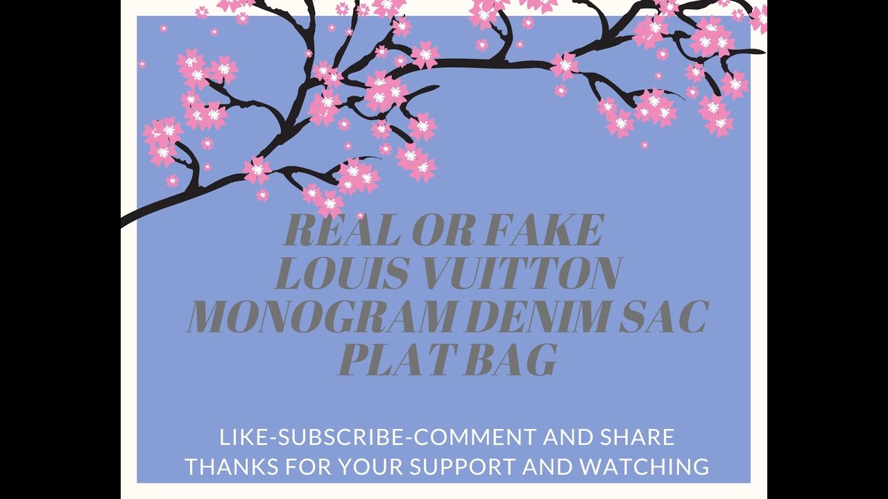 Louis Vuitton Pink Denim Monogram Denim Mini Pleaty Bag - Yoogi's Closet