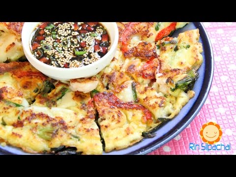 바삭한 해물파전 만들기