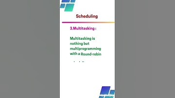 What is Multiprogramming | Operating Systems | Gate | CSE | Last minute notes