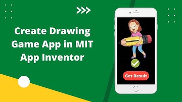 How To Create Drawing Game in MIT App Inventor 2 | Create Artificial Intelligence App