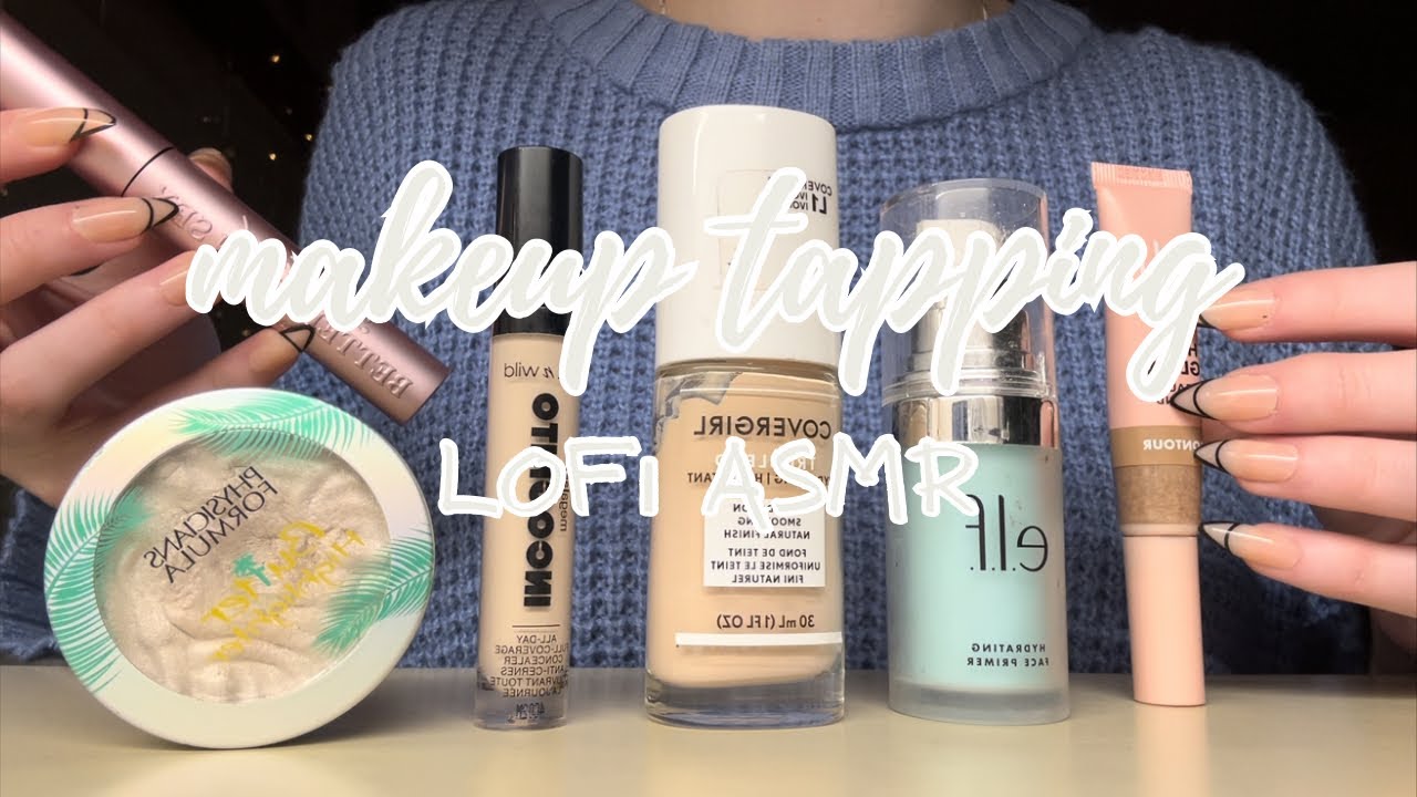 ASMR Tapping on Makeup Products (Lofi ASMR) - No Talking 😴💄💕 - YouTube