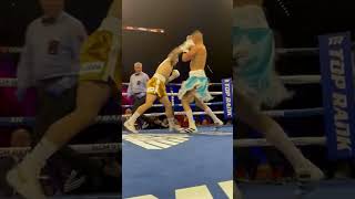 Nico Ali Walsh Vs Alejandro Ibarra | Cukup 1 ronde. #shortsfeed #shortsviral #tinjudunia